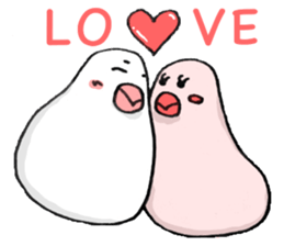 Daifuku Buncho(Daifuku Java sparrow) sticker #4694581