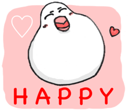 Daifuku Buncho(Daifuku Java sparrow) sticker #4694584