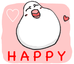 Daifuku Buncho(Daifuku Java sparrow) sticker #4694584