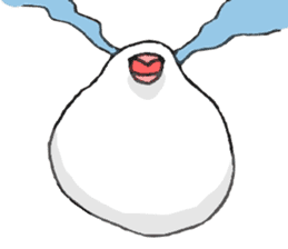 Daifuku Buncho(Daifuku Java sparrow) sticker #4694590