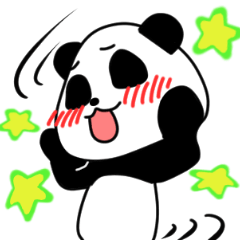 Expressive panda