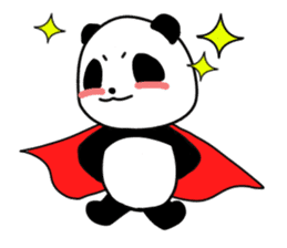 Expressive panda sticker #4694729
