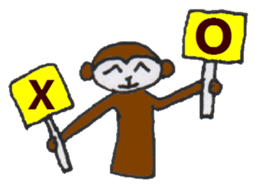 Pretty Playful MONKEY sticker #4694934