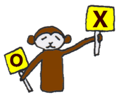 Pretty Playful MONKEY sticker #4694935