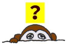 Pretty Playful MONKEY sticker #4694936