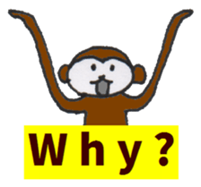 Pretty Playful MONKEY sticker #4694940