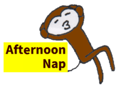 Pretty Playful MONKEY sticker #4694947