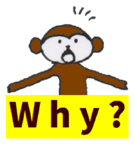 Pretty Playful MONKEY sticker #4694954