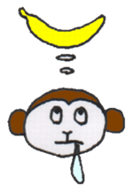 Pretty Playful MONKEY sticker #4694960