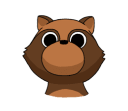 Petanko Tanuki sticker #4694980