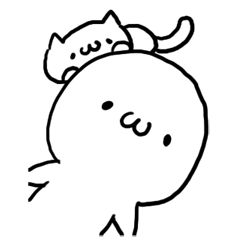 White charactor with cat2