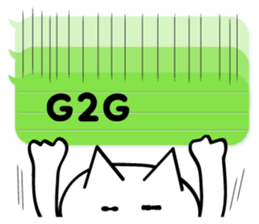 Oh!Funny Cat sticker #4695541