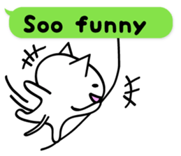 Oh!Funny Cat sticker #4695545