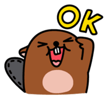 Little Beaver sticker #4695649
