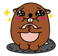 Little Beaver sticker #4695659