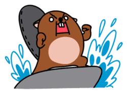 Little Beaver sticker #4695667