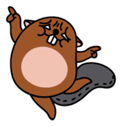 Little Beaver sticker #4695671