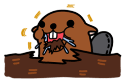 Little Beaver sticker #4695676