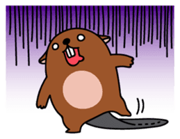 Little Beaver sticker #4695687