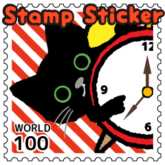 Stamp Sticker(CAT)