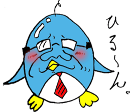 penguin man sticker #4695906