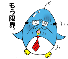 penguin man sticker #4695908