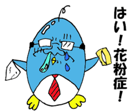 penguin man sticker #4695920