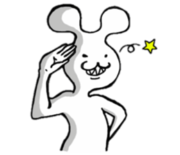 Rabitto mouse sticker #4696171