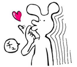 Rabitto mouse sticker #4696180