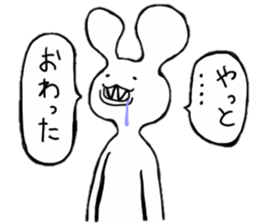 Rabitto mouse sticker #4696205