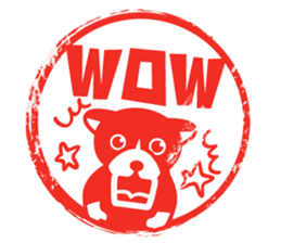 Dog Stamp Sticker(Shiba inu) sticker #4696336