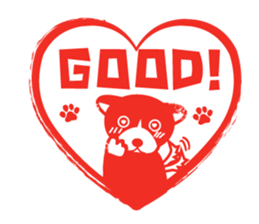 Dog Stamp Sticker(Shiba inu) sticker #4696360