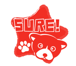 Dog Stamp Sticker(Shiba inu) sticker #4696367