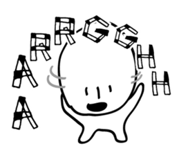 Carefree person sticker #4696651