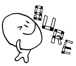 Carefree person sticker #4696657