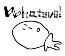 Carefree person sticker #4696675