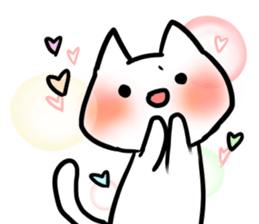 Cat for families sticker #4696794