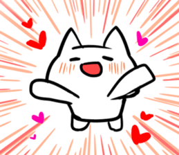 Cat for families sticker #4696803