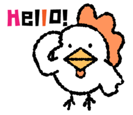 Chicken and Penguin sticker #4696808