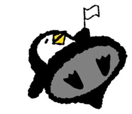 Chicken and Penguin sticker #4696809