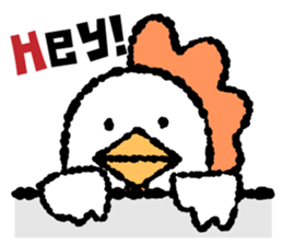 Chicken and Penguin sticker #4696812