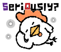 Chicken and Penguin sticker #4696815