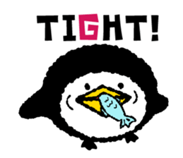 Chicken and Penguin sticker #4696817