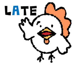 Chicken and Penguin sticker #4696820