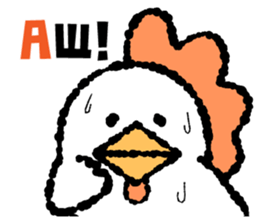 Chicken and Penguin sticker #4696822