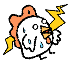 Chicken and Penguin sticker #4696826