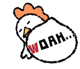 Chicken and Penguin sticker #4696831