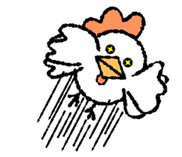 Chicken and Penguin sticker #4696832