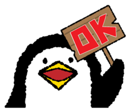 Chicken and Penguin sticker #4696844