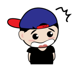 Belly Little Boy sticker #4697168
